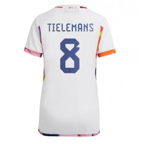Lacne Ženy Futbalové dres Belgicko Youri Tielemans #8 MS 2022 Krátky Rukáv - Preč